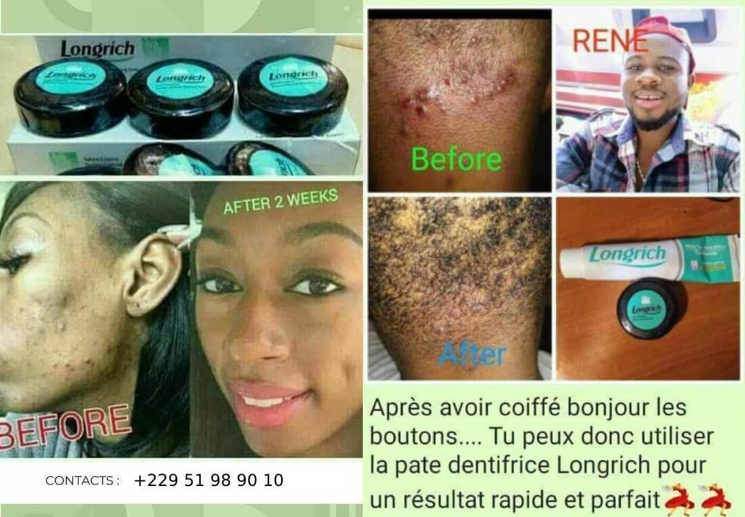Dentifrice et savon longrich
